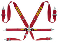 Click for a larger picture of Sabelt Steel Series S632 Saloon 3x2 FIA Harness, Pull Down