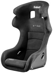 Click for a larger picture of (SL) Sabelt GT-621 Carbon Fiber Seat, Medium, FIA 8862-2009