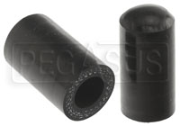 Click for a larger picture of Black Silicone Coolant Bypass Cap, 12mm ID