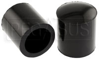 Click for a larger picture of Black Silicone Coolant Bypass Cap, 1.00 inch ID