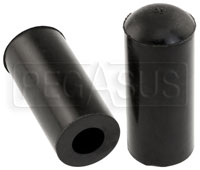 Click for a larger picture of Black Silicone Coolant Bypass Cap, 5/16 inch ID