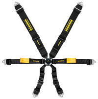 Click for a larger picture of Schroth Enduro 3x2 FIA Harness, 3" Shoulder 2" Lap Pull Down