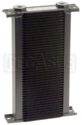 Large photo of Setrab Series 1 Oil Cooler, 44 Row, M22 Ports, Pegasus Part No. SET-144-7612