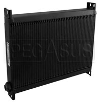 Click for a larger picture of Setrab Series 6, 50 Row, 3-Pass Flow Oil Cooler, M22 Ports