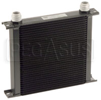 Large photo of Setrab Series 6 Oil Cooler, 34 Row, 16AN Male, Pegasus Part No. SET-634-4064