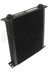 Click for a larger picture of Setrab Series 6 Oil Cooler, 44 Row, M22 Ports