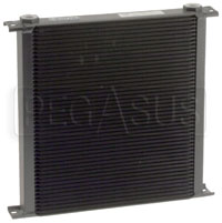 Click for a larger picture of Setrab Series 9 Oil Cooler, 48 Row, M22 Ports