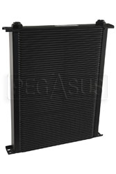 Click for a larger picture of Setrab Series 9 Oil Cooler, 60 Row, M22 Ports