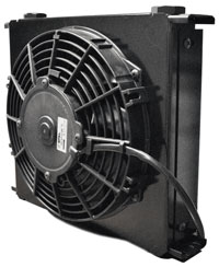 Click for a larger picture of Setrab Fanpack: Series 6 Cooler, 34 Row, with 12 v Fan