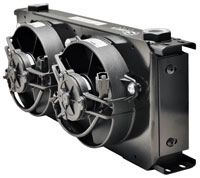 Click for a larger picture of Setrab Fanpack: Series 9 Cooler, 20 Row, with Dual 12 v Fans