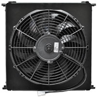 Click for a larger picture of Setrab Fanpack: Series 9 Cooler, 48 Row, with 12 v Fan