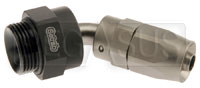 Click for a larger picture of Setrab M22 to 6AN Reusable Hose End, 45 Degree