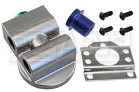 Click for a larger picture of Setrab Thermostatic Oil Filter Head M22 x 1.5, Right to Left