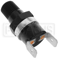 Large photo of Setrab Thermal Fan Switch only, 190 F, 1/8 NPT, Pegasus Part No. SET-TS190