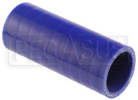 Click for a larger picture of Blue Silicone Hose Coupler, 1 3/8 inch ID, 4 inch Length