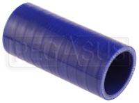 Click for a larger picture of Blue Silicone Hose Coupler, 1 1/2 inch ID, 4 inch Length