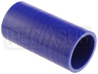 Click for a larger picture of Blue Silicone Hose Coupler, 1 3/4 inch ID, 4 inch Length