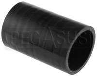 Click for a larger picture of Black Silicone Hose Coupler, 2 1/4 inch ID, 4 inch Length