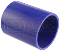Click for a larger picture of Blue Silicone Hose Coupler, 3 1/4 inch ID, 4 inch Length