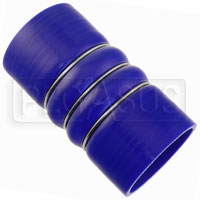 Click for a larger picture of Blue Silicone 350F CAC Hose, 2.75" ID, 6" Length