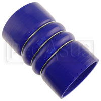 Click for a larger picture of Blue Silicone 350F CAC Hose, 3.13" ID, 6" Length