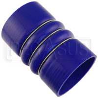 Click for a larger picture of Blue Silicone 350F CAC Hose, 3.75" ID, 6" Length
