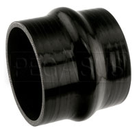 Click for a larger picture of Black Silicone Hump Hose, 4 inch ID