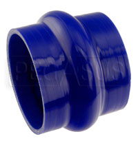 Click for a larger picture of Blue Silicone Hump Hose, 4 1/2 inch ID