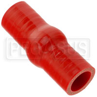 Click for a larger picture of Red Silicone Hump Hose, 1 inch ID