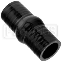 Click for a larger picture of Black Silicone Hump Hose, 1 1/4 inch ID