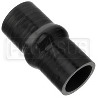 Click for a larger picture of Black Silicone Hump Hose, 1 1/2 inch ID