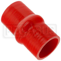 Click for a larger picture of Red Silicone Hump Hose, 1 3/4 inch ID