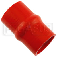 Click for a larger picture of Red Silicone Hump Hose, 2 inch ID