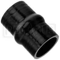 Click for a larger picture of Black Silicone Hump Hose, 2 1/4 inch ID