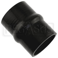 Click for a larger picture of Black Silicone Hump Hose, 2 3/8 inch ID
