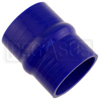 Click for a larger picture of Blue Silicone Hump Hose, 2 3/4 inch ID