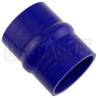 Large photo of Blue Silicone Hump Hose, 2 3/4 inch ID, Pegasus Part No. SHH70-BLUE