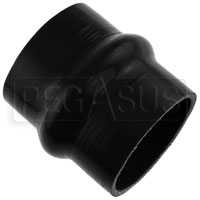 Click for a larger picture of Black Silicone Hump Hose, 3 1/8 inch ID