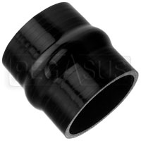 Click for a larger picture of Black Silicone Hump Hose, 3 1/4 inch ID