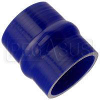 Click for a larger picture of Blue Silicone Hump Hose, 3 1/4 inch ID