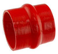 Click for a larger picture of Red Silicone Hump Hose, 3 1/2 inch ID