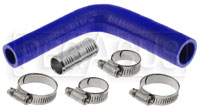 Click for a larger picture of Silicone Hose Kit, Ford F150 5.0 / EcoBoost Reservoir, Blue