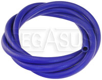 Click for a larger picture of Blue Silicone Hose, Straight, 1/2 inch ID, 4 Meter Length
