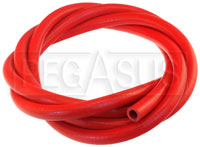 Click for a larger picture of Red Silicone Hose, Straight, 1/2 inch ID, 4 Meter Length