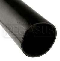Click for a larger picture of Black Silicone Hose, Straight, 6 inch ID, 1 Foot Length