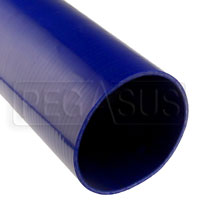 Click for a larger picture of Blue Silicone Hose, Straight, 6 inch ID, 1 Meter Length