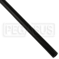 Click for a larger picture of Black Silicone Hose, Straight, 5/8 inch ID, 1 Meter Length