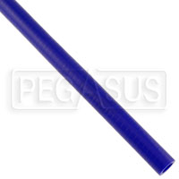 Large photo of Blue Silicone Hose, Straight, 1/2 inch ID, 1 Meter Length, Pegasus Part No. SHL13-BLUE