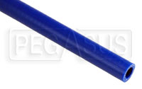 Click for a larger picture of Blue Silicone Hose, Straight, 5/8 inch ID, 1 Meter Length