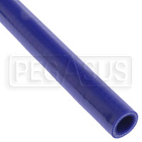 Click for a larger picture of Blue Silicone Hose, Straight, 3/4 inch ID, 1 Meter Length